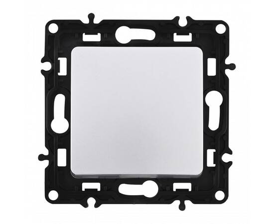 Переключатель одноклавишный перекрестный Arte Milano 217.34-1.silver, изображение 4