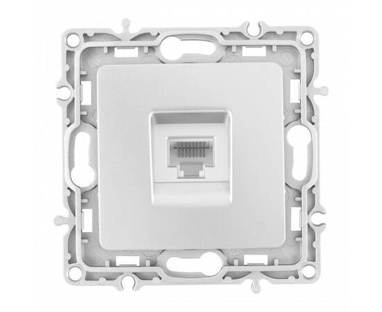 Розетка RJ45 Arte Milano 217.45-1.silver, изображение 4