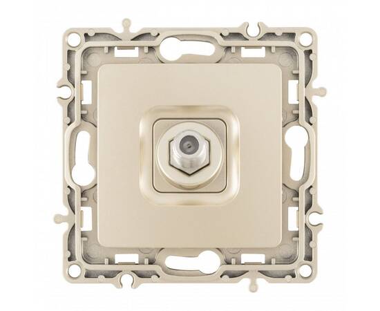 Розетка спутниковая SAT TV Arte Milano 217.42-1.shampan, изображение 4