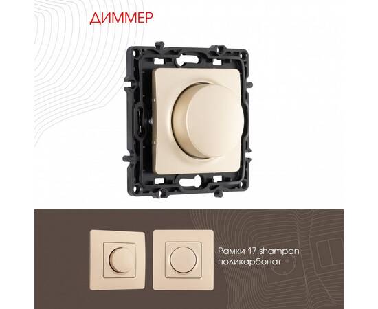 Диммер Arte Milano 217.48-1.shampan