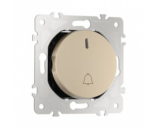 Кнопка дверного звонка с подсветкой Arte Milano 202.37-1.shampan, изображение 7