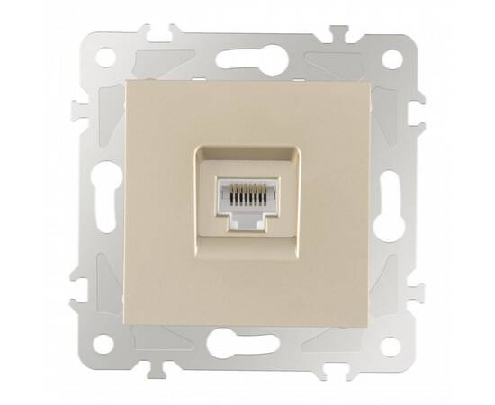 Розетка RJ45 Arte Milano 203.45-1.shampan, изображение 6