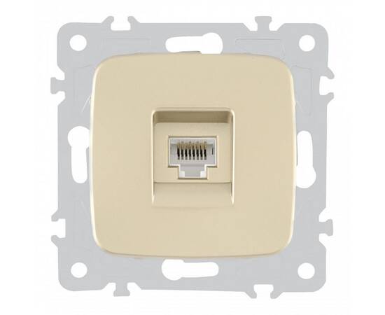 Розетка RJ45 Arte Milano 205.45-1.shampan, изображение 4