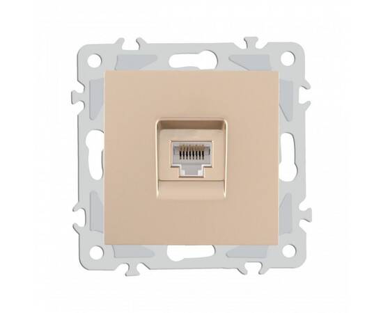 Розетка RJ45 Arte Milano 206.45-1.shampan, изображение 4