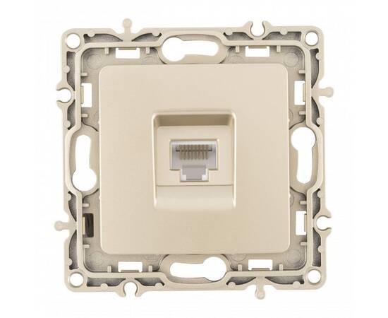 Розетка RJ45 Arte Milano 217.45-1.shampan, изображение 4