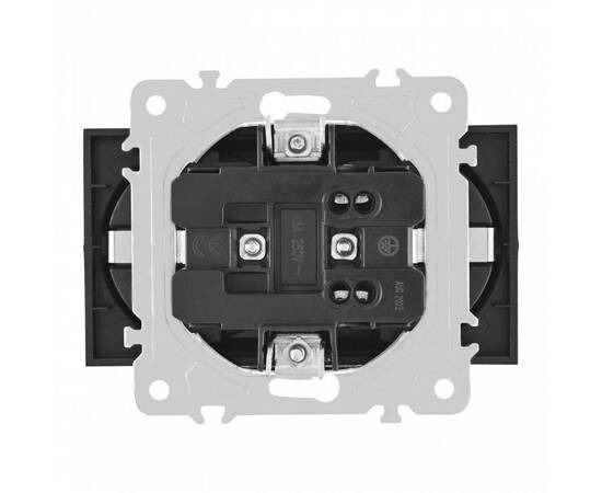 Розетка двойная с заземлением Arte Milano 203.40-2.shampan, изображение 5