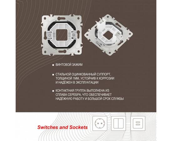 Вывод кабеля Arte Milano 205.49-1.shampan, изображение 2