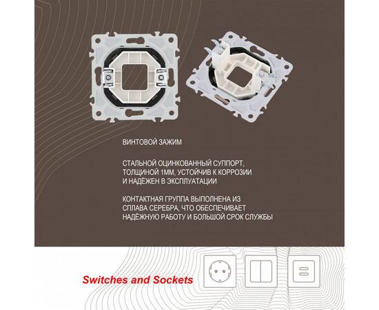 Вывод кабеля Arte Milano 206.49-1.shampan, изображение 2