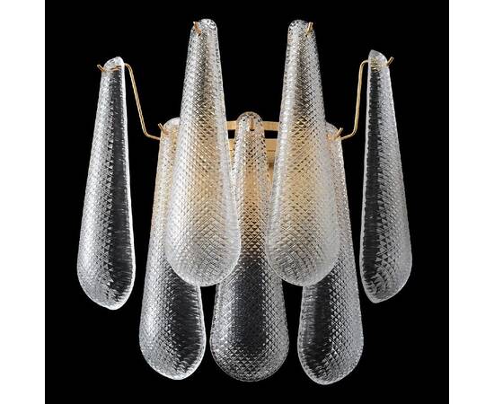 Настенный светильник Crystal Lux FONTAIN AP2 GOLD, изображение 2