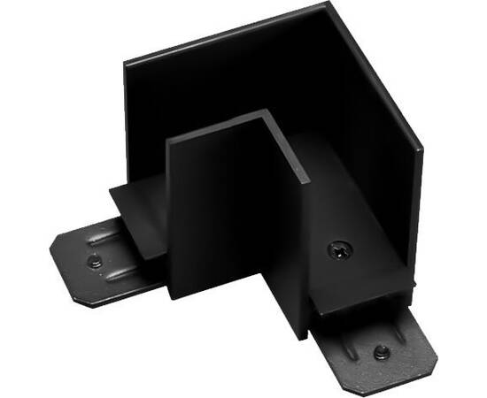 Трековый соединитель угловой внутренний EKS COLIBRI чёрный, 100 шт/кор 0У-00001345