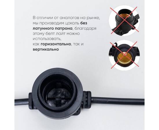 Гирлянда Белт-Лайт Laitcom (LTC) BL10m/50L-1, изображение 3