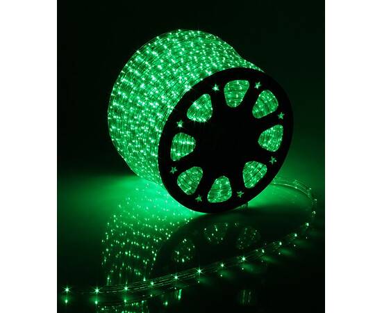 Светодиодный дюралайт Laitcom (LTC) 220В 36 LED/м 2,4 Вт/м Зеленый 100м IP65 F3-H1-220V-G