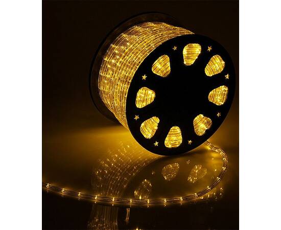 Светодиодный дюралайт Laitcom (LTC) 220В 36 LED/м 2,4 Вт/м Желтый 100м IP65 F3-H1-220V-Y