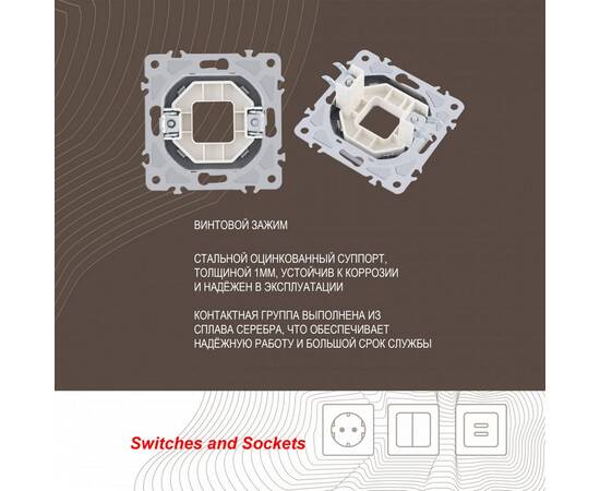 Вывод кабеля Arte Milano 206.49-1.silver, изображение 2