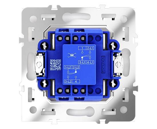 Перекрестный переключатель одноклавишный Voltum S70 VLS010503, изображение 6