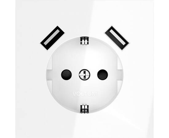 Розетка с USB, А+А Voltum S70 VLS040401, изображение 5