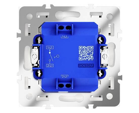 Выключатель одноклавишный Voltum S70 VLS010101, изображение 5