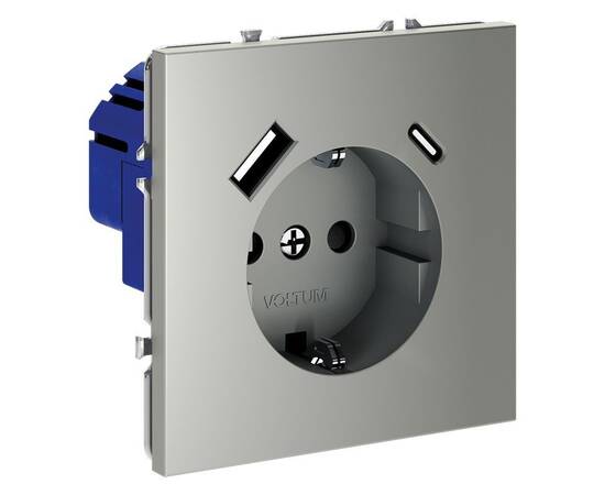 Розетка с USB, A+C Voltum S70 VLS040505, изображение 7