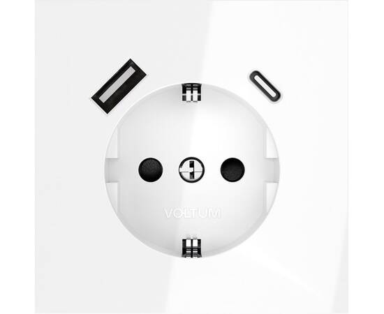 Розетка с USB, A+C Voltum S70 VLS040501, изображение 7