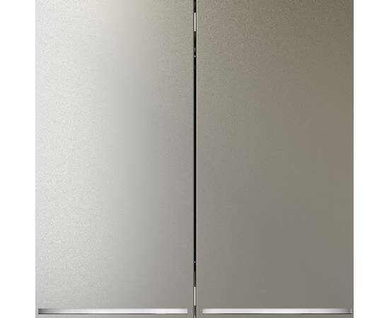 Выключатель двухклавишный с подсветкой Voltum S70 VLS020204, изображение 3