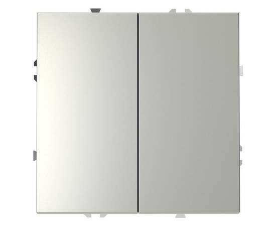 Выключатель двухклавишный Voltum S70 VLS020105