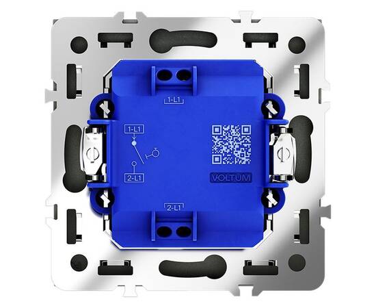 Выключатель с самовозвратом одноклавишный Voltum S70 VLS010606, изображение 6