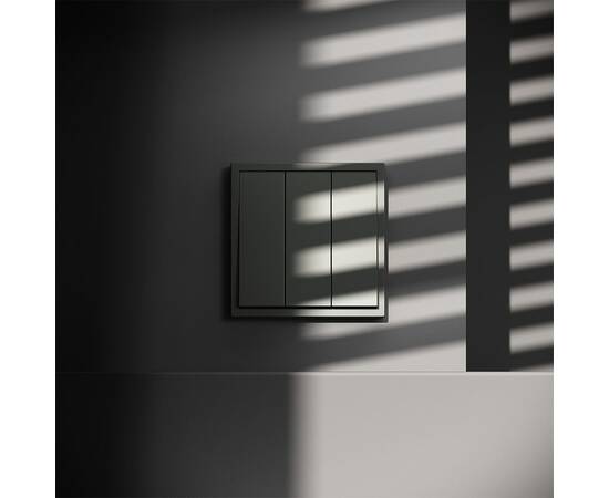 Выключатель трехклавишный Voltum S70 VLS030106, изображение 2