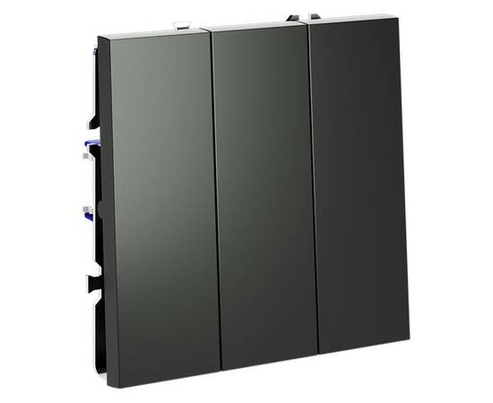 Выключатель трехклавишный Voltum S70 VLS030106, изображение 5