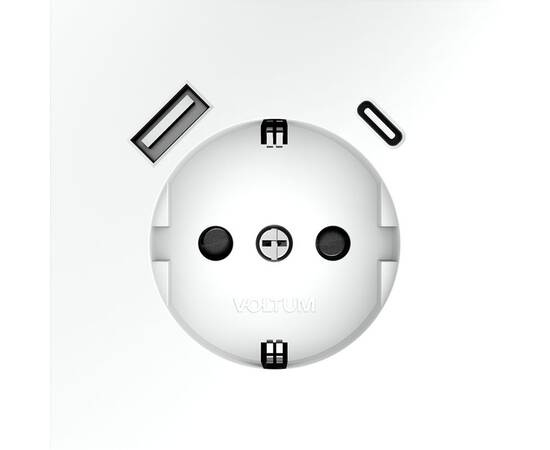 Розетка с USB, A+C Voltum S70 VLS040502, изображение 3