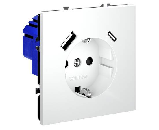 Розетка с USB, A+C Voltum S70 VLS040502, изображение 4