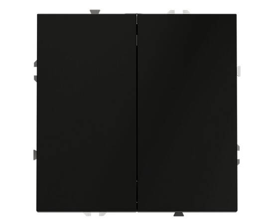 Выключатель с самовозвратом двухклавишный Voltum S70 VLS020608