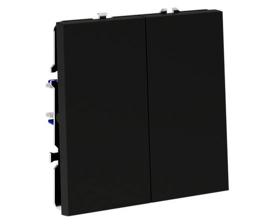 Выключатель с самовозвратом двухклавишный Voltum S70 VLS020608, изображение 3