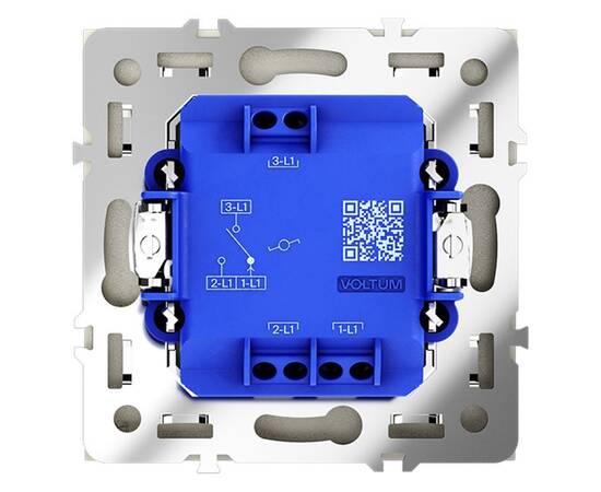 Проходной переключатель одноклавишный Voltum S70 VLS010305, изображение 6