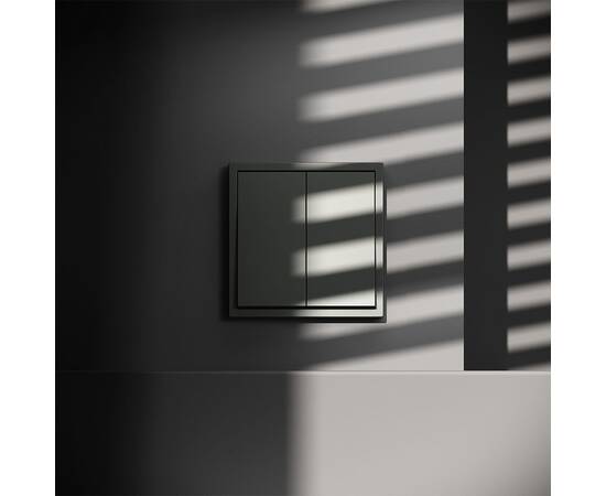 Выключатель двухклавишный Voltum S70 VLS020106, изображение 2