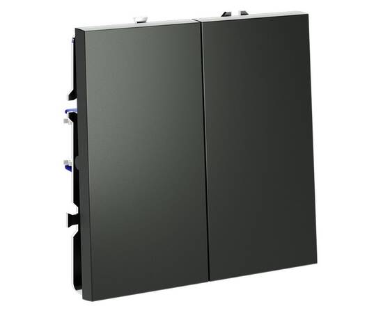 Выключатель двухклавишный Voltum S70 VLS020106, изображение 7