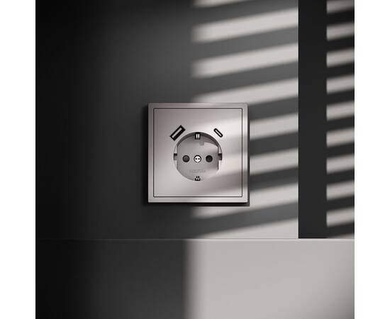 Розетка с USB, A+C Voltum S70 VLS040503, изображение 2