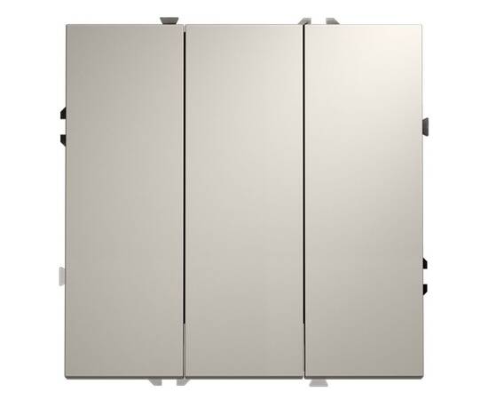 Выключатель трехклавишный Voltum S70 VLS030103