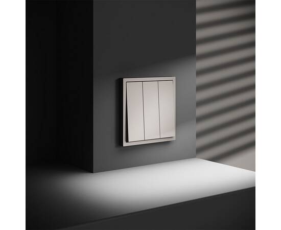 Выключатель трехклавишный Voltum S70 VLS030103, изображение 5