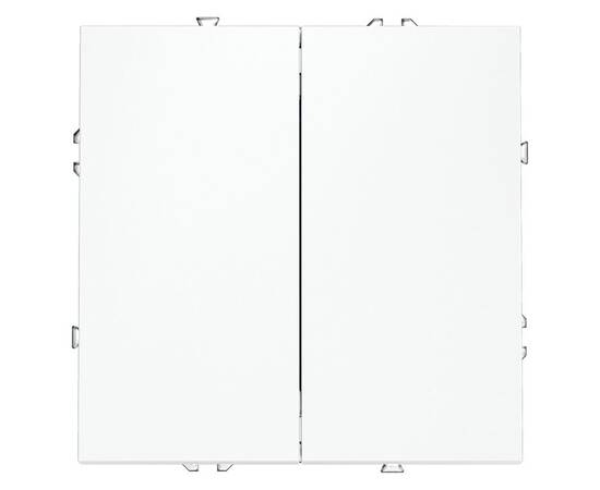 Выключатель двухклавишный Voltum S70 VLS020102