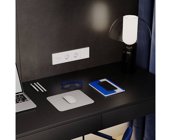 Выключатель двухклавишный Voltum S70 VLS020102, изображение 7