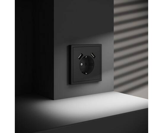 Розетка с USB, А+А Voltum S70 VLS040408, изображение 4