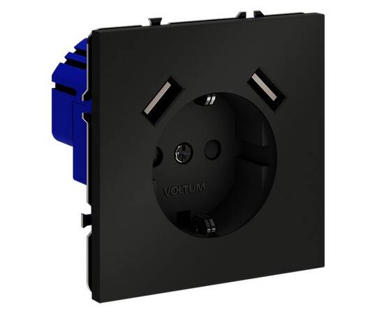 Розетка с USB, А+А Voltum S70 VLS040408, изображение 5