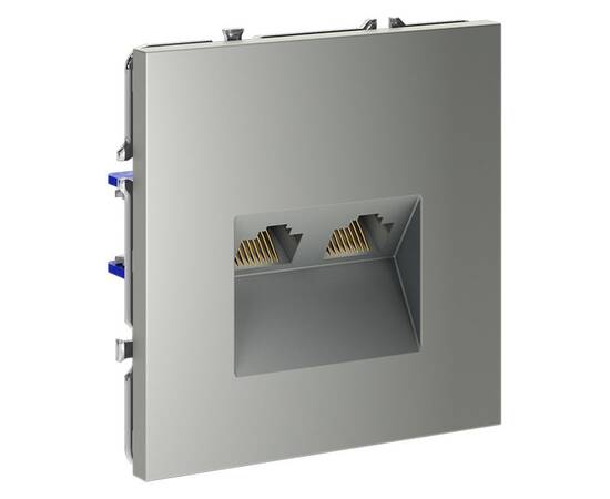 Розетка компьютерная двойная Voltum S70 VLS060205, изображение 7