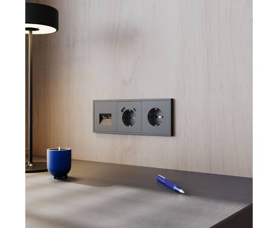 Розетка с USB, A+C Voltum S70 VLS040507, изображение 5