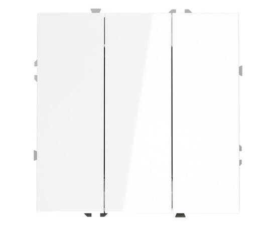 Выключатель трехклавишный Voltum S70 VLS030101