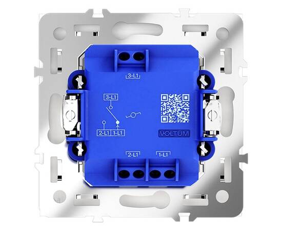 Проходной переключатель одноклавишный Voltum S70 VLS010301, изображение 6