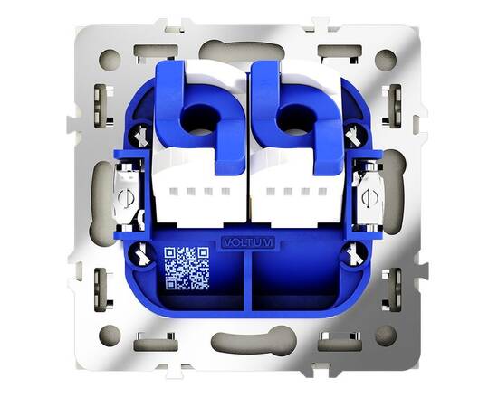 Розетка компьютерная двойная Voltum S70 VLS060204, изображение 5