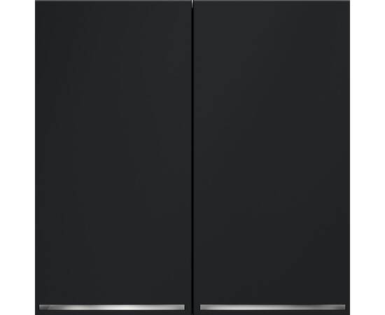 Выключатель двухклавишный с подсветкой Voltum S70 VLS020207, изображение 3