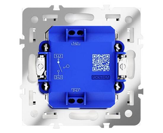 Выключатель одноклавишный Voltum S70 VLS010102, изображение 6