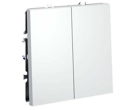 Проходной переключатель двухклавишный Voltum S70 VLS020302, изображение 4